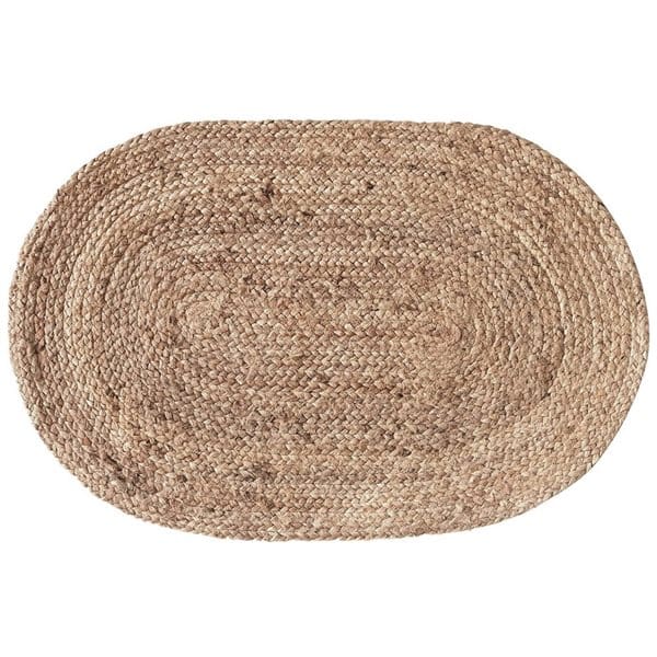 Jute Oval Area Rug